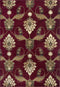Rugs Red Rug - 5'3" x 7'7" Polypropylene Red Area Rug HomeRoots