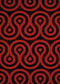 Rugs Red Rug 63" x 86" x 0.4" Red Olefin Area Rug 7611 HomeRoots