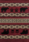 Rugs Red Rug - 63" x 86" x 0.4" Red Polypropylene Area Rug HomeRoots
