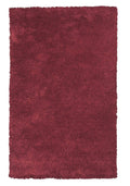 Rugs Red Rug - 9' x 13' Polyester Red Area Rug HomeRoots