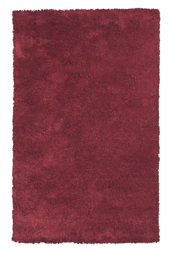 Rugs Red Rug - 9' x 13' Polyester Red Area Rug HomeRoots