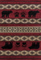 Rugs Red Rug 94" x 126" x 0.4" Red Polypropylene Oversize Rug 1891 HomeRoots