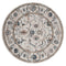 Rugs Room Rugs 94" x 94" x 0.79" Beige Microfiber/Polyester Round Rug 8037 HomeRoots