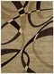 Rugs Room Size Rugs - 31" x 50" x 0.47" Chocolate Polypropylene Accent Rug HomeRoots