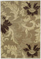 Rugs Room Size Rugs 94" x 126" x 0.47" Beige Polypropylene Oversize Rug 8361 HomeRoots