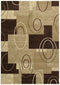 Rugs Room Size Rugs - 94" x 126" x 0.47" Beige Polypropylene Oversize Rug HomeRoots