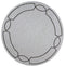 Rugs Round Area Rugs 7' Round UV-treated Polypropylene Oatmeal Area Rug 4105 HomeRoots