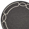 Rugs Round Area Rugs - 7' Round UV-treated Polypropylene Onyx Area Rug HomeRoots