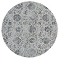 Rugs Round Area Rugs 94" x 94" x 0.31" Onyx Olefin Round Rug 8287 HomeRoots