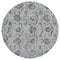 Rugs Round Area Rugs 94" x 94" x 0.31" Onyx Olefin Round Rug 8287 HomeRoots