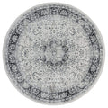 Rugs Round Area Rugs - 94" x 94" x 0.31" Onyx Olefin Round Rug HomeRoots