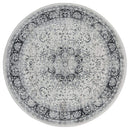 Rugs Round Area Rugs - 94" x 94" x 0.31" Onyx Olefin Round Rug HomeRoots