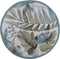 Rugs Round Rugs 5'6" Round Polyester Ivory Area Rug 3050 HomeRoots