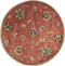 Rugs Round Rugs - 5'6" Round Wool Sienna Area Rug HomeRoots