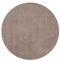 Rugs Round Rugs - 6' Round Polyester Beige Area Rug HomeRoots