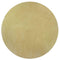 Rugs Round Rugs - 6' Round Polyester Canary Yellow Area Rug HomeRoots