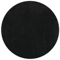 Rugs Round Rugs - 6' Round Polyester Espresso Area Rug HomeRoots