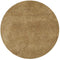Rugs Round Rugs - 6' Round Polyester Gold Area Rug HomeRoots