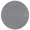 Rugs Round Rugs - 6' Round Polyester Grey Area Rug HomeRoots