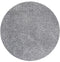 Rugs Round Rugs - 6' Round Polyester Grey Heather Area Rug HomeRoots