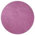 Rugs Round Rugs - 6' Round Polyester Hot Pink Area Rug HomeRoots