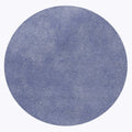 Rugs Round Rugs - 6' Round Polyester Purple Area Rug HomeRoots