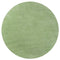 Rugs Round Rugs - 6' Round Polyester Spearmint Green Area Rug HomeRoots
