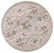 Rugs Round Rugs - 7'10" Round Polypropylene Light Grey Area Rug HomeRoots