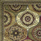 Rugs Round Rugs - 7'7" Round Polypropylene Multi Area Rug HomeRoots