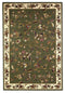 Rugs Round Rugs - 7'7" Round Polypropylene Sage/Ivory Area Rug HomeRoots