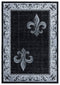 Rugs Rug Mat 31" x 50" x 0.53" Grey Olefin/Polypropylene Mat Rug 7431 HomeRoots