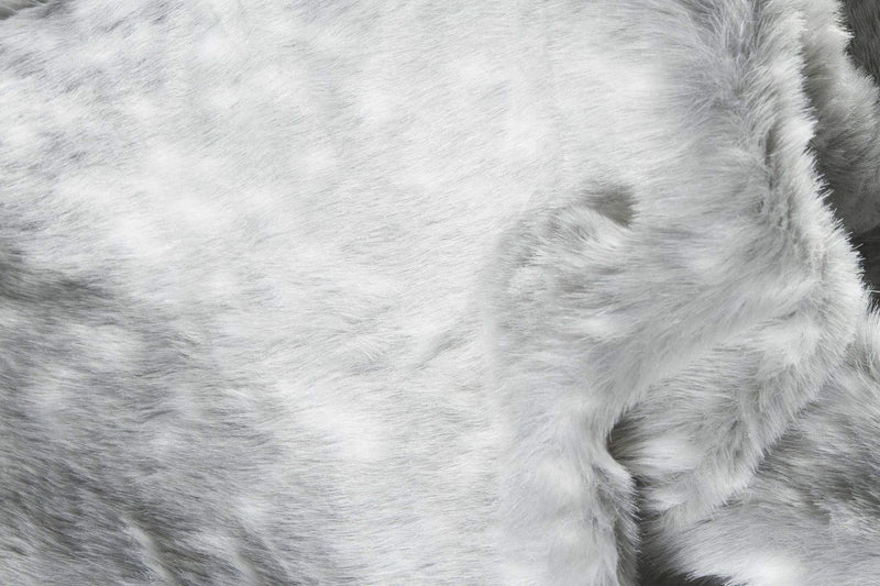 Rugs Rug Store - 0.8" x 60" x 51" Acrylic Plush, Polyester Grey Rug HomeRoots
