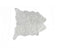 Rugs Rug Store - 0.8" x 90" x 63" Acrylic Plush, Polyester Grey Rug HomeRoots