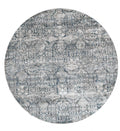 Rugs Rug Store - 105" X 156" X 0.'25" Teal Polyester / Viscose Rug HomeRoots
