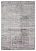 Rugs Rug Store - 23" x 36" x 0.39" Grey Viscose/Polyester Accent Rug HomeRoots