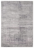 Rugs Rug Store 6 x 86" x 0.39" Grey Viscose/Polyester Area Rug 6799 HomeRoots