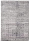 Rugs Rug Store 6 x 86" x 0.39" Grey Viscose/Polyester Area Rug 6799 HomeRoots