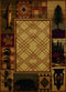 Rugs Rug Store - 6 x 86" x 0.4" Natural Polypropylene Area Rug HomeRoots