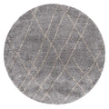 Rugs Rug Store - 78" X 78" X 2" Slate Polypropylene Rug HomeRoots
