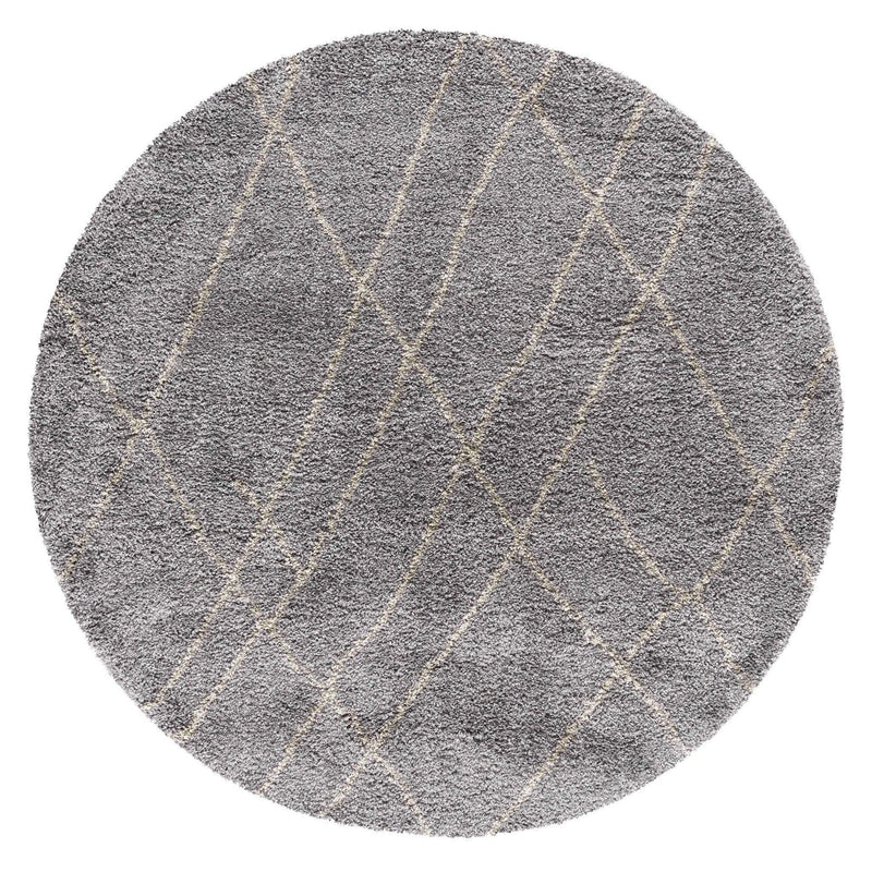 Rugs Rug Store - 78" X 78" X 2" Slate Polypropylene Rug HomeRoots