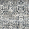 Rugs Rug Store - 91" X 91" X 0.'25" Teal Polyester / Viscose Rug HomeRoots