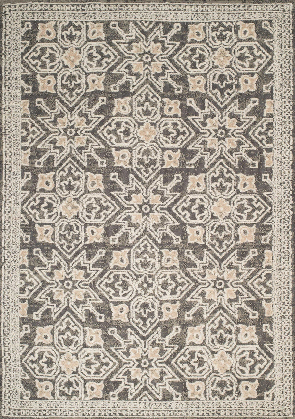 Rugs Rugs - 31" x 90" x 0.39" Taupe Polyester Mat Rug HomeRoots
