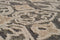 Rugs Rugs - 31" x 90" x 0.39" Taupe Polyester Mat Rug HomeRoots
