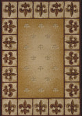 Rugs Rugs 63" x 86" x 0.4" Linen Polypropylene Area Rug 8140 HomeRoots