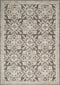 Rugs Rugs 63" x 90" x 0.39" Taupe Polyester Area Rug 8076 HomeRoots