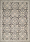 Rugs Rugs 94" x 126" x 0.39" Taupe Polyester Oversized Rug 8077 HomeRoots