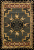 Rugs Rugs For Sale 23" x 88" x 0.45" Green Polypropylene Runner Rug 9333 HomeRoots
