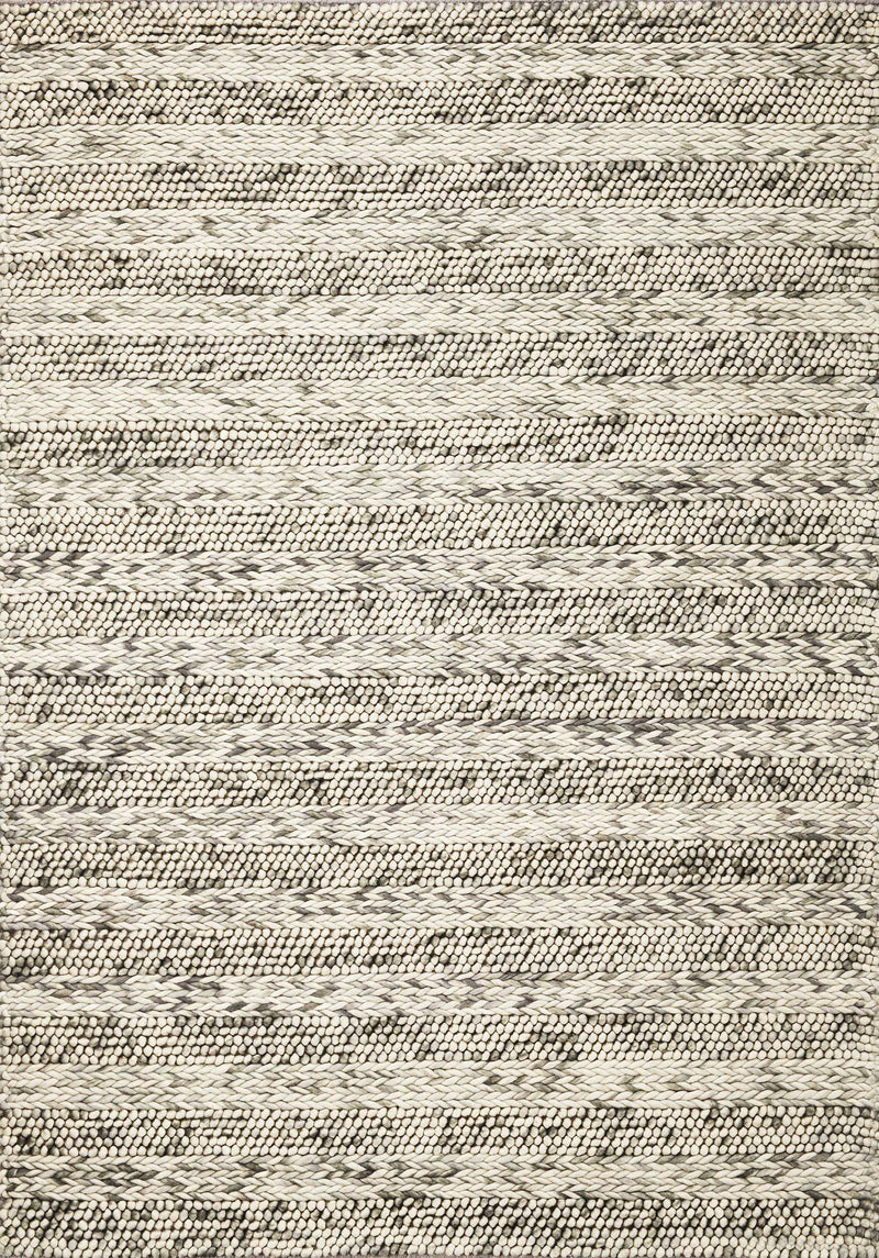 Rugs Rugs For Sale 3'3" x 5'3" Wool Grey Area Rug 2533 HomeRoots
