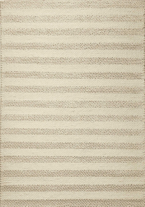 Rugs Rugs For Sale - 3'3" x 5'3" Wool White Area Rug HomeRoots