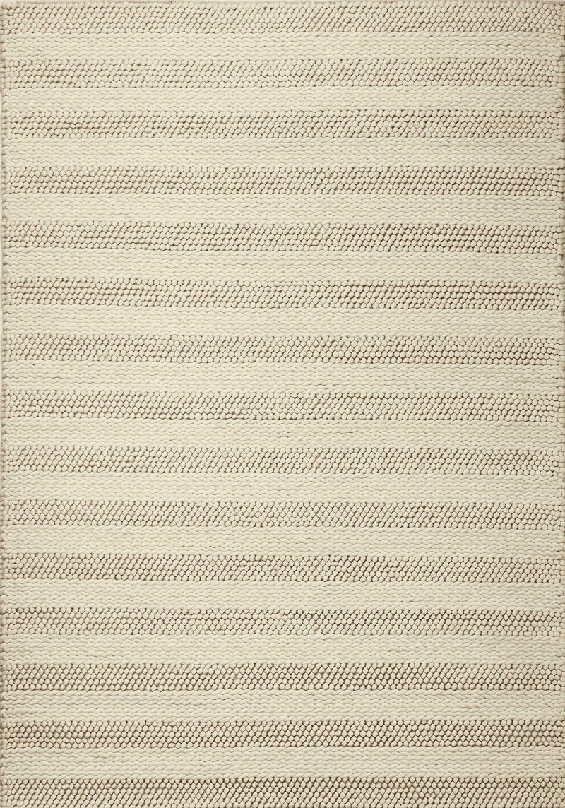Rugs Rugs For Sale - 3'3" x 5'3" Wool White Area Rug HomeRoots